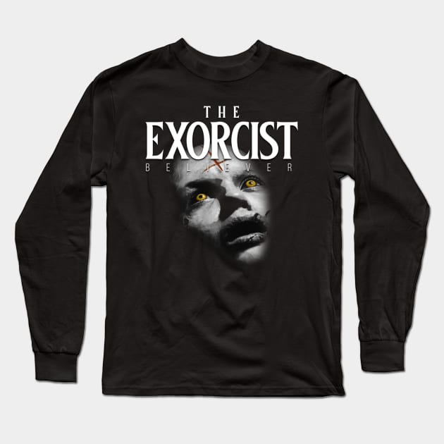 The Exorcist Believer Long Sleeve T-Shirt by vhsisntdead